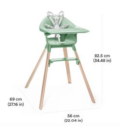 Pack 2 Stokke Clikk Hochstühle