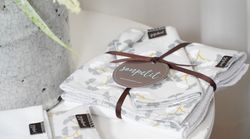 Pacote com 3 lenços umedecidos (2 de algodão orgânico e 1 de bambu) - Sonpetit