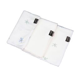 Pacote com 3 lenços umedecidos (2 de algodão orgânico e 1 de bambu) - Sonpetit