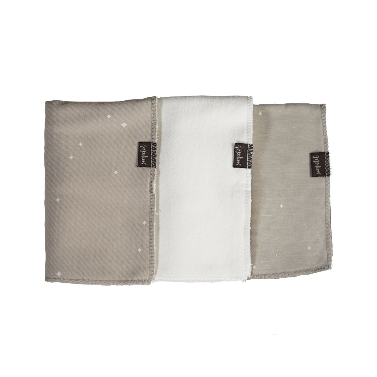 Pack 3 toallitas (2 algodón y 1 bambú) - Sonpetit Arena