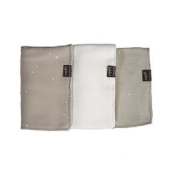 Pack 3 toallitas (2 algodón y 1 bambú) - Sonpetit