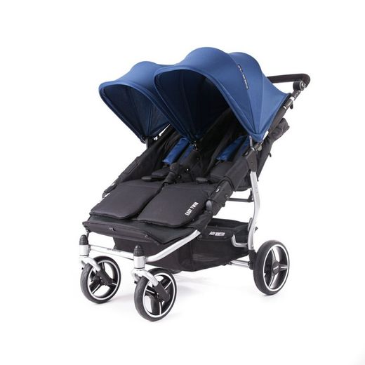 PACK Baby Monsters Easy Twin 3.0S + 2 carrycot - gray chassis
