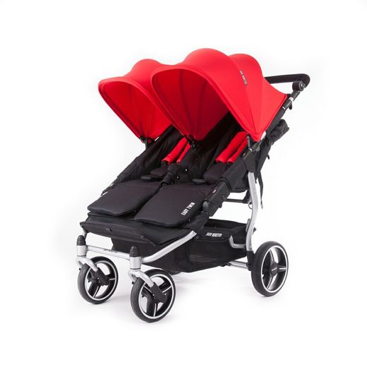 PACK Baby Monsters Easy Twin 3.0S + 2 carrycot - gray chassis