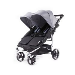 PACK Baby Monsters Easy Twin 3.0S + 2 carrycot - gray chassis