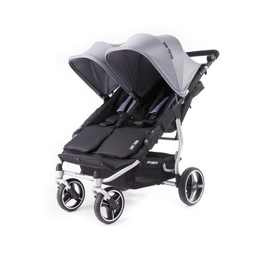 PACK Baby Monsters Easy Twin 3.0S + 2 carrycot - gray chassis