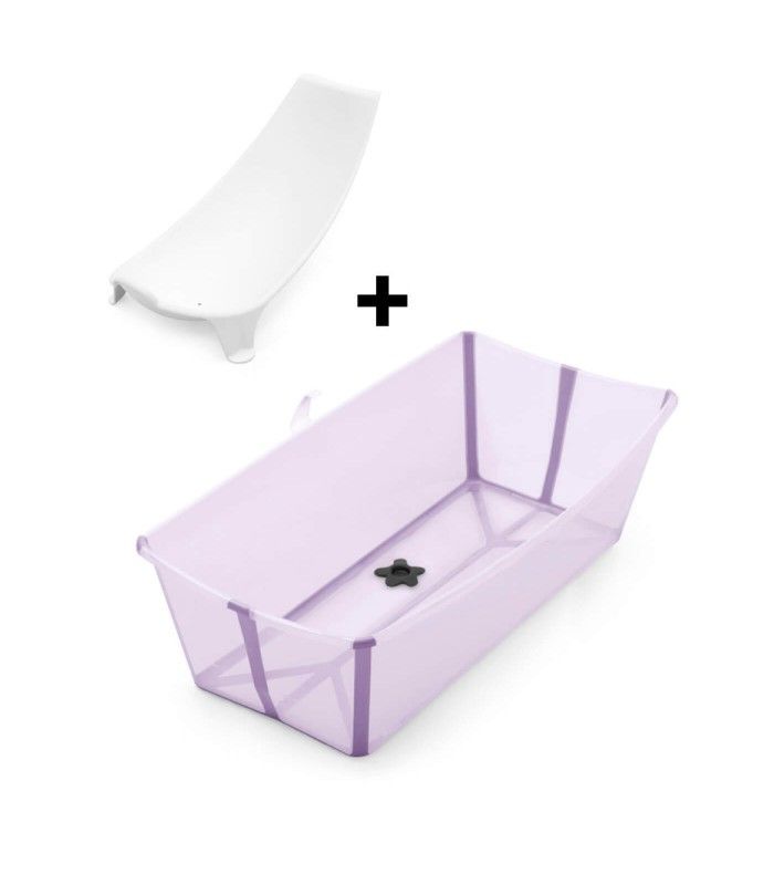 Flexi Bath Bundle Stokke con soporte para recién nacido Azul Océano