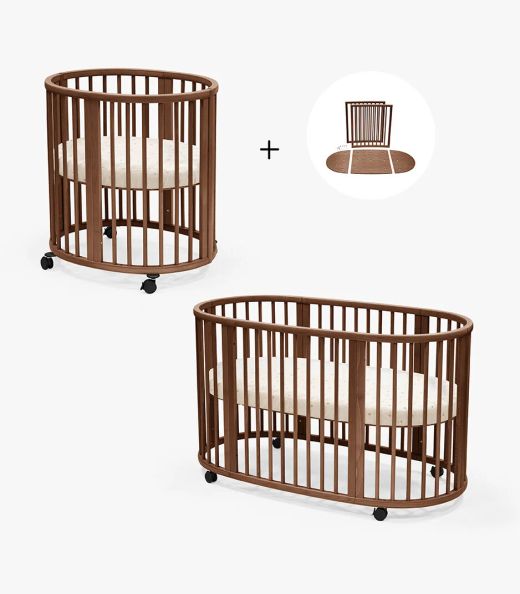 Pack completo Stokke® Sleepi™ V3 (Sleepi Mini, extensión a cama, dos colchones y dos sábanas bajeras)
