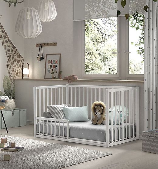 TESORI CO-SLEEPING crib, white (without mattress) (includes Cotinfant co-sleeping kit)