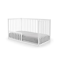 TESORI CO-SLEEPING crib, white (without mattress) (includes Cotinfant co-sleeping kit)