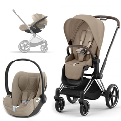 Pack Cybex Priam 2-en-1 (con silla y Cloud T Plus)