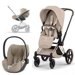 Pack Cybex Priam Style 2-en-1 (con silla y Cloud T Plus)