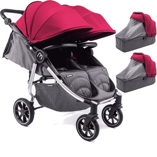 Alcofas TWIN PACK Easy Twin 4 + 2 - CHASSIS PRATA