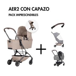 Pack IMPRESCINDIBLES - Joolz Aer2 con capazo