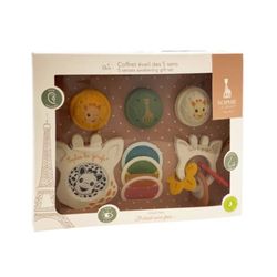Pack regalo Sentidos Sophie la girafe (Oído + Vista + Olfato)