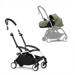 YOYO3 com kit para recém-nascidos 0+ (chassi branco)