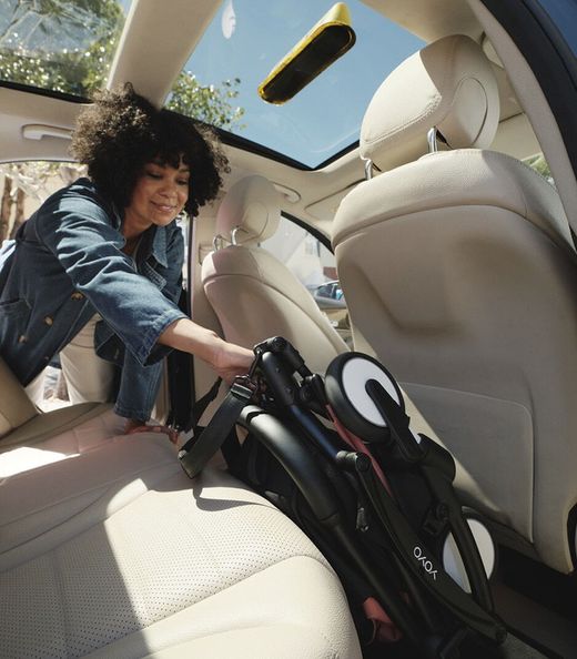 YOYO3 com kit para recém-nascidos 0+ (chassi preto)