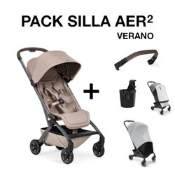 Pack silla Joolz Aer2 con accesorios para el verano