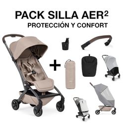 Pack silla Joolz Aer2 con accesorios para seguridad y confort