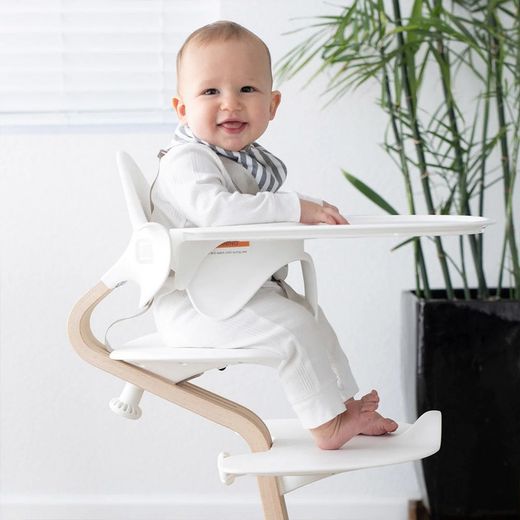 Conjunto de cadeira alta Stokke Nomi + Conjunto para Bebê + Bandeja