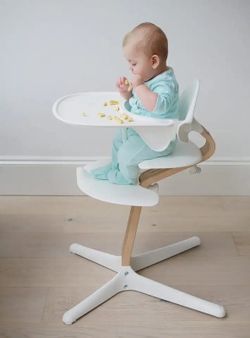 Conjunto de cadeira alta Stokke Nomi + Conjunto para Bebê + Bandeja