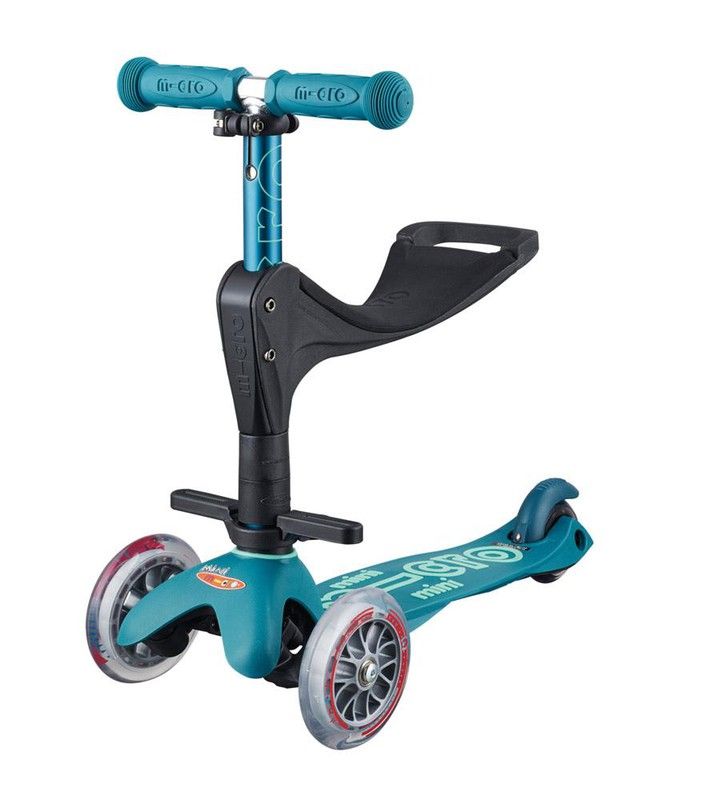 Monopattino Mini Micro 3in1 Deluxe Plus con sedile e barra di - Main Image