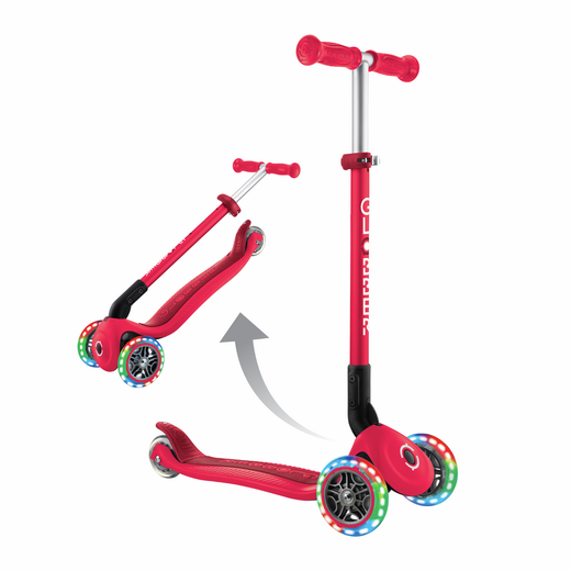 Patinete Primo Foldable Lights Globber