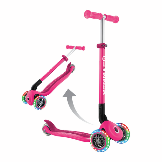 Patinete Primo Foldable Lights Globber