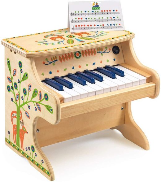 Piano Eletrônico Animambo - 18 Teclas - Djeco