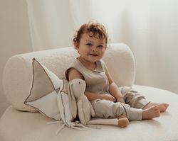 Pijama/saco invierno talla 6-18 meses (algodón orgánico) - Sonpetit