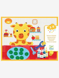 Djeco Schwammmalerei