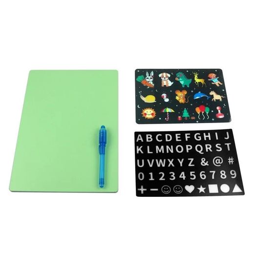 Pissarra Led Fluorescent PintaFluo tamany A4