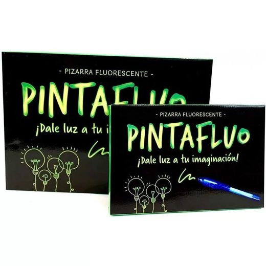 Pissarra Led Fluorescent PintaFluo tamany A4