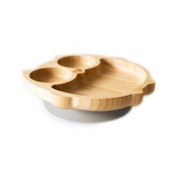 Eco Rascals Owl bamboo plate