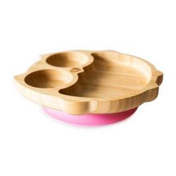 Eco Rascals Owl bamboo plate