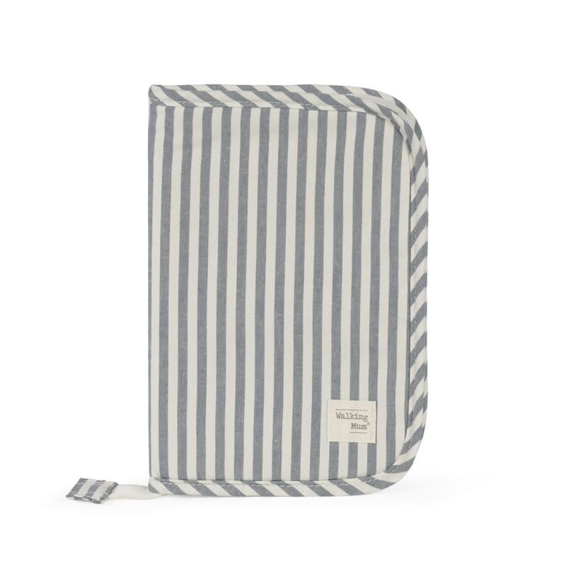 Portadocumentos Praliné Walking Mum Rayas Matcha