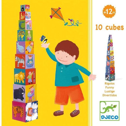 Primeiros 10 cubos Djeco