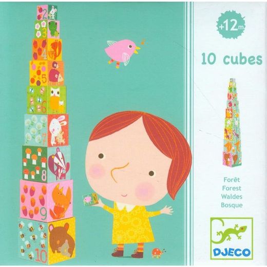 Primeiros 10 cubos Djeco