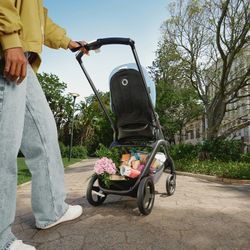 Promoción Bugaboo Dragonfly con capazo (grafito/negro/azul horizonte)