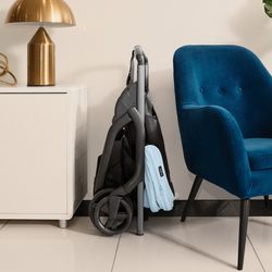 Promoción Bugaboo Dragonfly con capazo (grafito/negro/azul horizonte)