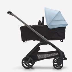 Promoción Bugaboo Dragonfly con capazo (grafito/negro/azul horizonte)