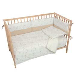 Protector de cuna con fuelle 60/70 (38x200x3) Bimbidreams
