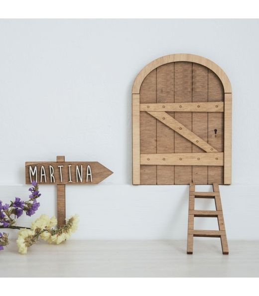 Personalized Tooth Fairy Door