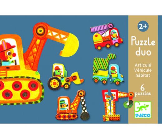 Quebra-cabeça Djeco Duo