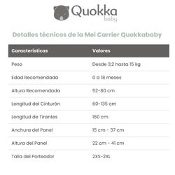 Quokkababy Mei-Carrier