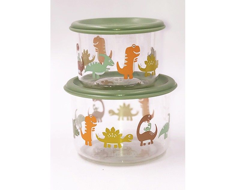 Set de 2 fiambreras Good Lunch M - Sugarbooger Baby Dinosaur