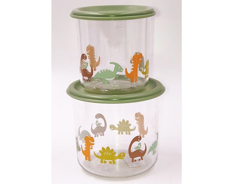 Set de 2 fiambreras Good Lunch L - Sugarbooger Baby Dinosaur