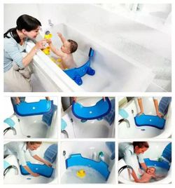 Bathtub reducer Babydam white / pink