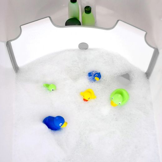 Bathtub reducer Babydam white / pink