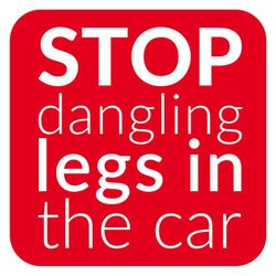 Knee Guard Kids 4 Footrest (universal for group2-3 car seat)