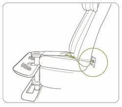 Knee Guard Kids 4 Footrest (universal for group2-3 car seat)